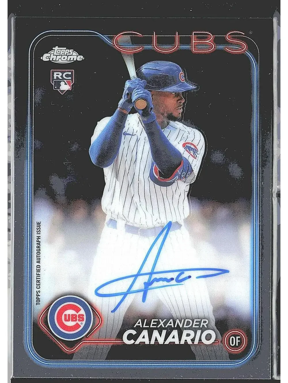 2024 Topps Chrome #RA-AC Alexander Canario Rookie Autographs
